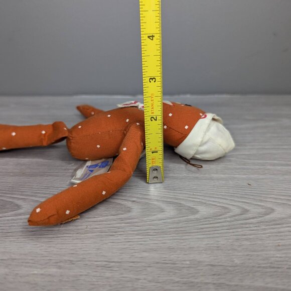 Vintage Nabisco 10" Tall Mr. Salty Stuffed Plush Pretzel Doll Sailor Hat - Picture 11 of 11